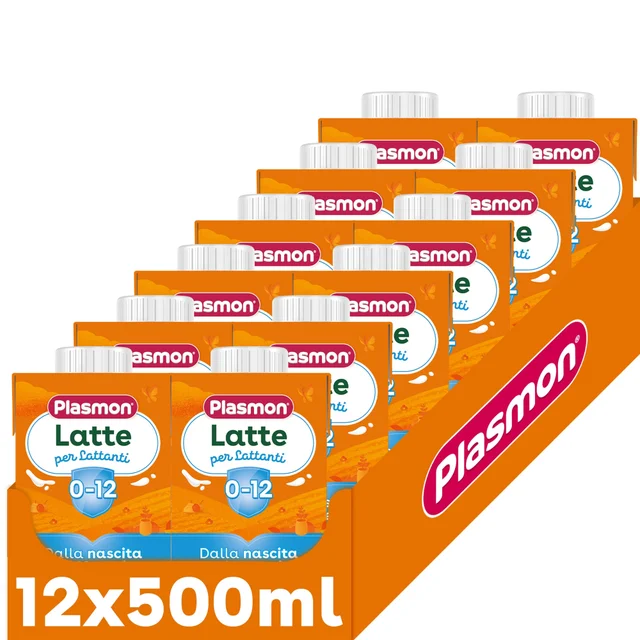 Latte per lattanti liquido 0-12 mesi 12x500ml