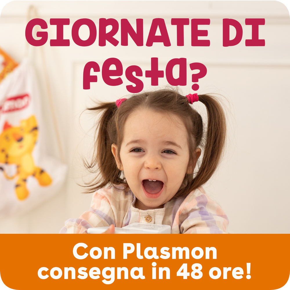 Giornate di festa? Con Plasmon consegna in 48 ore!