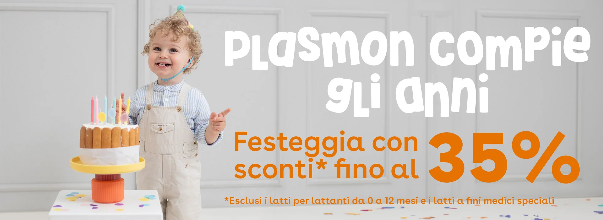 È in arrivo il compleanno di Plasmon… ma le sorprese sono anche per te!